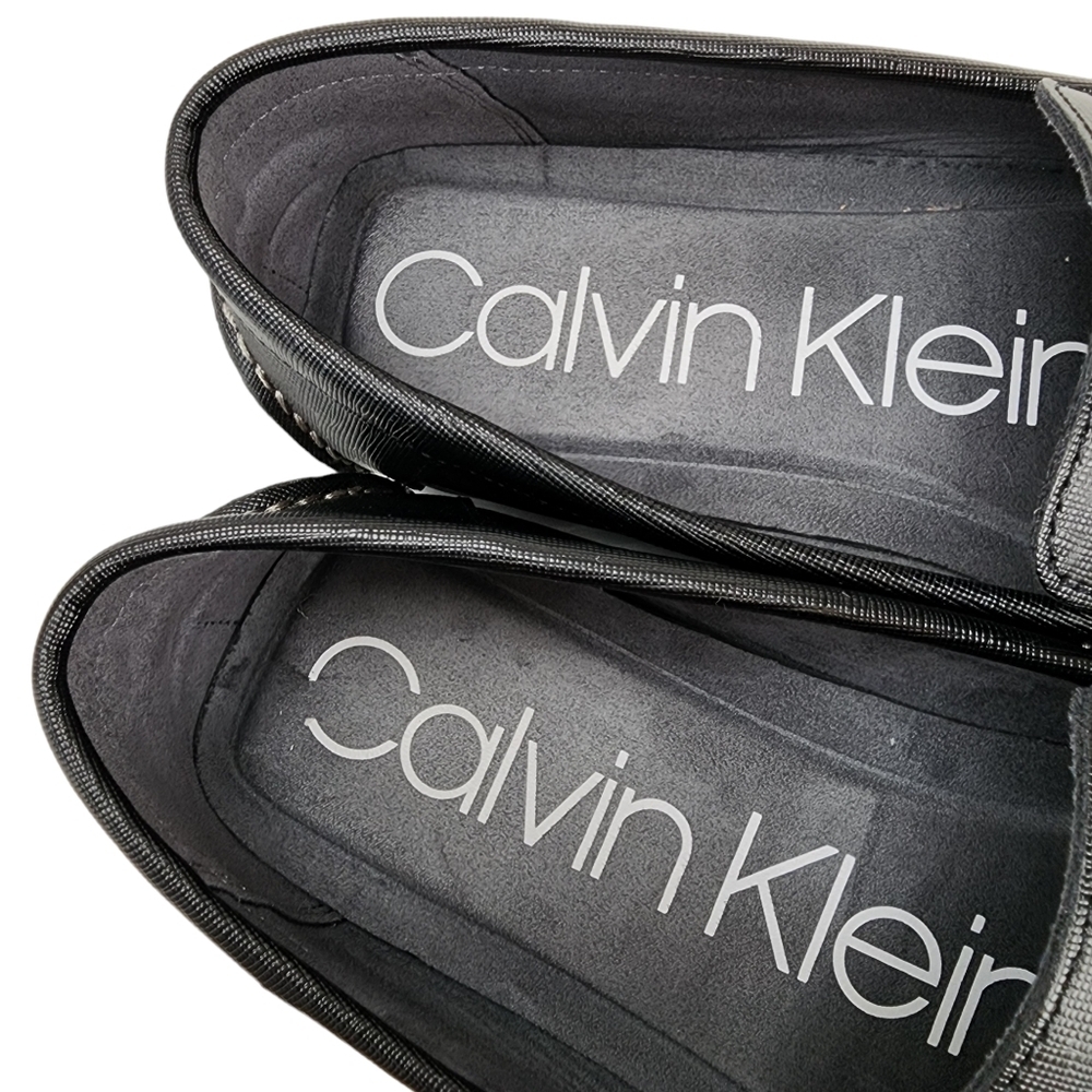 Calvin Klein Men's Black Slip On Shoes Magnus Driver Loafer - Picture 13 of 16